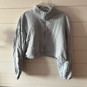 Youngla cropped zip up